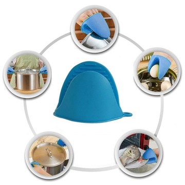 СИЛИКОНОВЫЕ ЖАРОСТОЙКИЕ КУХОННЫЕ ПЕРЧАТКИ