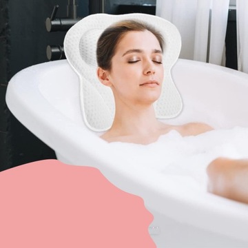 ПОДУШКА ДЛЯ ВАННЫ, 4D ПОДУШКА ДЛЯ ВАННОЙ КАК ПОДУШКА ДЛЯ ШЕИ И ШЕИ