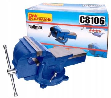 ПОВОРОТНЫЕ ЗАМОЧНЫЕ ТИСКИ 150 ММ RICHMANN C8106