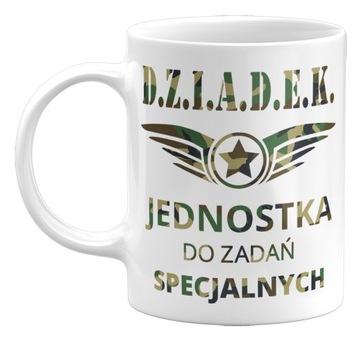 KUBEK DZIADEK JEDNOSTKA DO ZADAŃ SPECJALNYCH 330ML