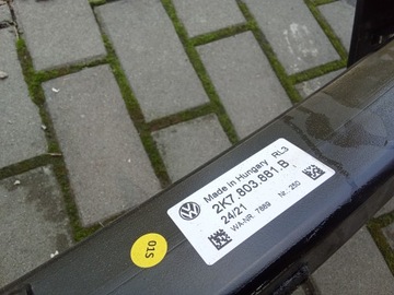 БУКСИРОВОЧНЫЙ КРЮК ЕС VW CADDY IV V 20- 2K7803881B