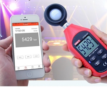 Люксметр UT383bt Bluetooth-люксметр освещения