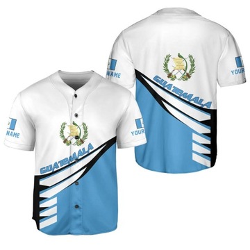 2023 New Baseball Jersey Personalized Name Guatema