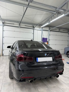 LOTKA СПОЙЛЕР BMW 3 Series F30 M4 стиль Черный Глянцевый Супер Качество