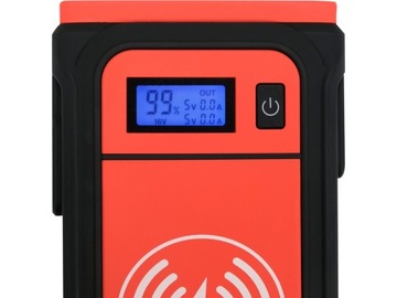 YATO JUMPING DEVICE POWER BANK 16000мАч ЖК-дисплей С ЗАРЯДКОЙ