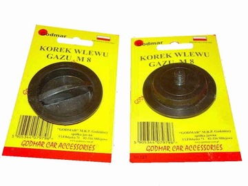 KOREK WLEWU LPG 8 mm - ZAKRĘTKA WLEWU GAZU M8