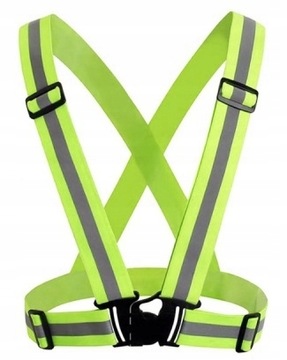 SZELKI ODBLASKOWE ROWER MOTOR KAMIZELKA ODBLASKOWA