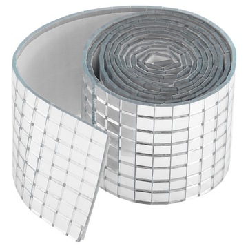 Самоклеящаяся зеркальная мозаика своими руками - 1464 шт, мини-квадрат