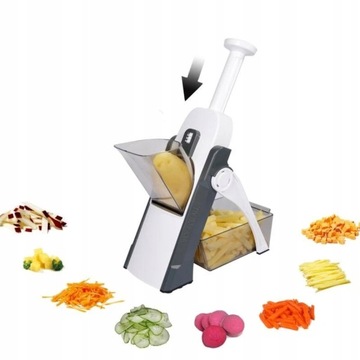 ОВОЩЕРЕЗКА МНОГОФУНКЦИОНАЛЬНАЯ РУЧНАЯ ТВЕРДАЯ РЕЗКА