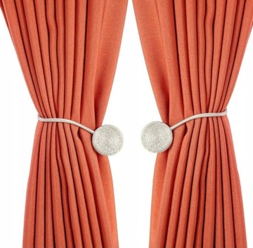 ПРЯЖКА КРЕПЛЕНИЕ ШТОР МАГНИТНАЯ СЕРАЯ КРЫШКА ДЕКОРАТИВНОЕ ОТДЕЛЕНИЕ