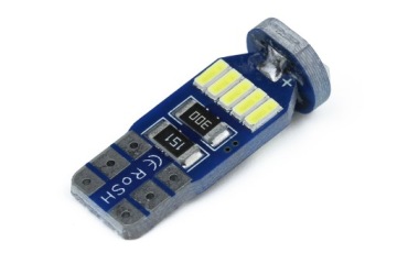 Светодиодная лампа W5W 15 SMD 4014 CANBUS стабилизатор