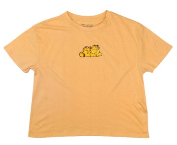 Koszulka damska młodzieżowa T-shirt Nickelodeon GARFIELD r. M Krótka Kot