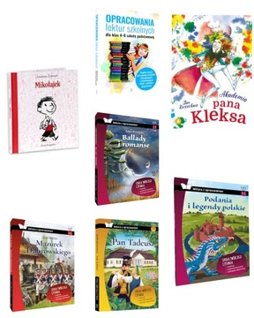 PAKIET LEKTURY OBOWIĄZKOWE Z OPRACOWANIEM KLASA 4