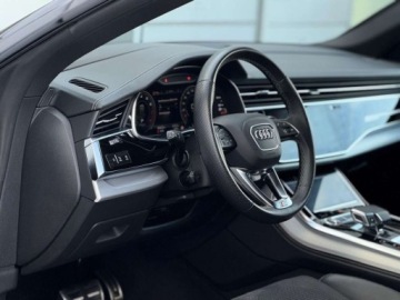 Audi Q8 SUV 3.0 55 TFSI 340KM 2022 Audi Q8 340 KM,S line,Head Up,Os skretna,Hak,Pneumatyka,BO 3.0 Benzyna, zdjęcie 14