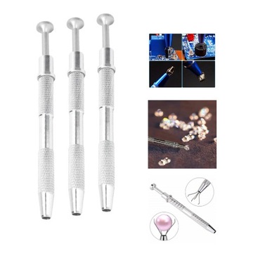 3 szt. Piercing Ball Grabber Alloy Uniwersalny chwytak małych części