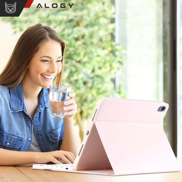 Защитный чехол с беспроводной клавиатурой Alogy Keyboard Case с местом для