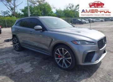 Jaguar F-Pace SVR Facelifting 5.0P V8 550KM 2021 Jaguar F-Pace Svr P550 2021 5.0l 5.0 Benzyna 550KM