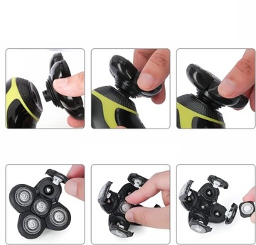 Сменная бритвенная головка с 5 двойными лезвиями.