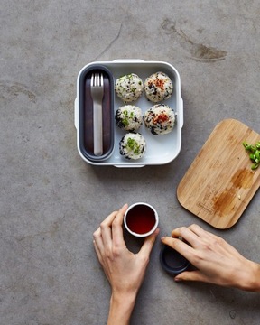 LUNCH BOX 1 л морской Original Черный+Блюм