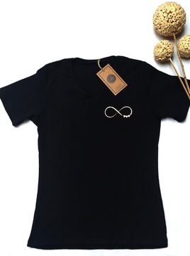 Bluzka T-shirt Złoty Znak M Butterfly&Tiger