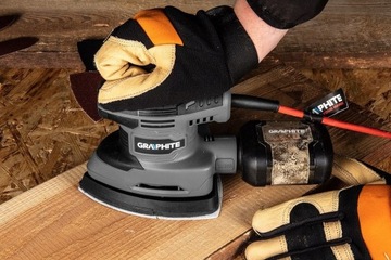 ГРАФИТОВАЯ ШЛИФОВАЛЬНАЯ МАШИНА DELTA 180W 3 FEET + НАШЛИЧНАЯ БУМАГА 59G336