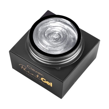 PAINT GEL ŻEL DO ZDOBIEŃ SREBRNY SILVER 5ml CLAVIER