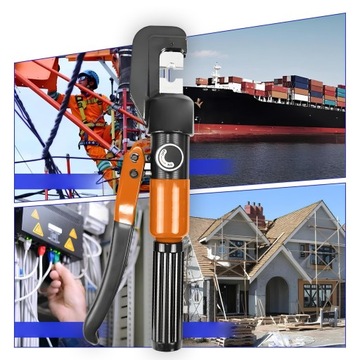 ZACISKARKA DO TULEJEK PRASKA DO KABLI SZEŚCIOKĄTNA HYDRAULICZNA + WALIZKA