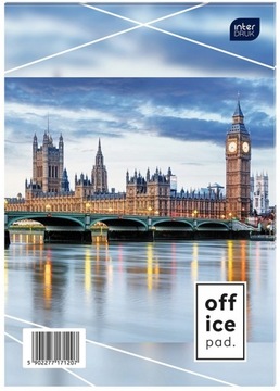 40x Blok biurowy Brulion Notes w kratę A4 100 str.