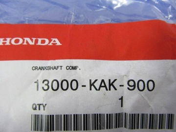 Новый ОРИГИНАЛЬНЫЙ КОЛЕНВАЛ Honda CRM 125 1990-99 гг.