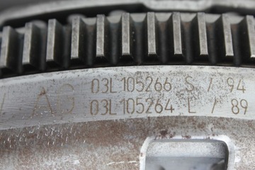 Комплект сцепления с двухмассовым маховиком 1,9 ТДи 03L105266S