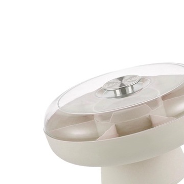 Фруктовая тарелка Декоративный поднос для деликатесов с разделенным сервировочным отделением, белый