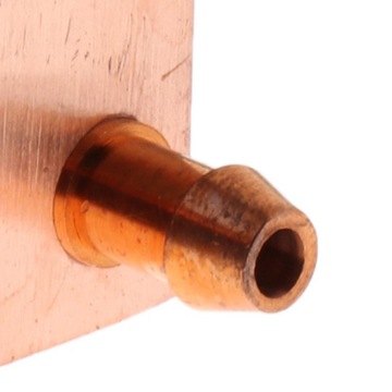 Copper Water Cooling Block for CPU Graphics Radiator Heatsink 40x40mm