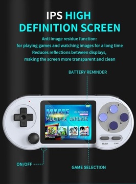 Przenośna konsola do gier SF2000 Mini przenośna konsola do gier wbudowana