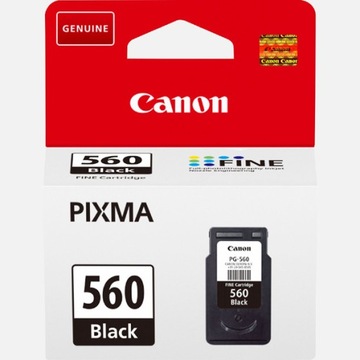 Tusz Canon PG-560 czarny oryginał 180 str pixma TS5350 TS7450