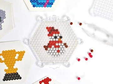 ВОДНЫЕ БУСЫ AQUA MAGIC BEADS ШАБЛОНЫ 10 000 шт. Набор XXL
