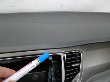 DESKA ROZDĚLOVAČE AIRBAG ULOŽENÍ PÁSY VW T-ROC 2018 2GA 2GA880201D