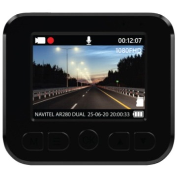 Видеорегистратор Navitel AR280 Dual FHD спереди и сзади + карта на 64 ГБ