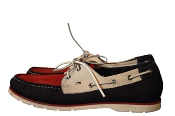 TOMMY HILFIGER CAIN 3N BUTY MĘSKIE SKÓRZANE 45