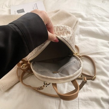 Классический кожаный городской рюкзак