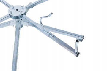 ROZWIJAK SKŁADANY DO DRUTU ODGROMOWEGO UZIEMIENIE STALOWY fi 100cm