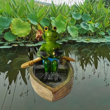 Floating Frog Garden Resin Floating Frogs Tortoise