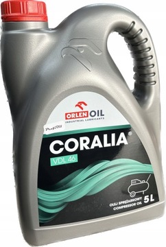 OLEJ DO SPRĘŻAREK ŚRUBOWYCH CORALIA VDL 46 5L