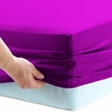 PRZEŚCIERADŁO JERSEY 200X220 Z GUMKĄ GRUBE POLSKIE