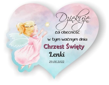 Благодарственный магнит для гостей Святое Крещение 10 шт.