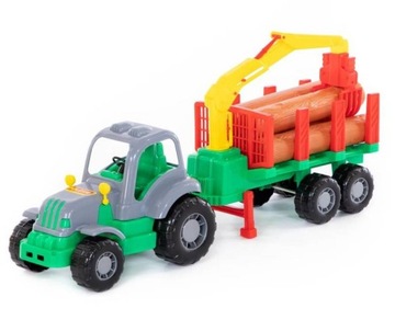 POLESIE Traktor Ładowarka Osiłek na Drzewo