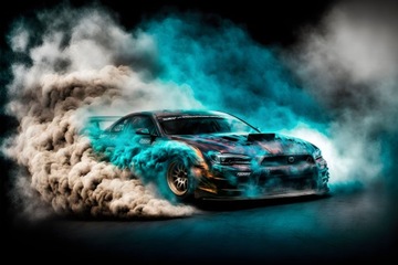 Młodzieżowa Fototapeta na ścianę dla dzieci chłopca nastolatka Auto 240x360