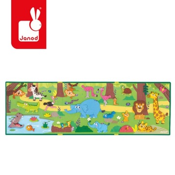 JANOD, Магнитный пазл Животные Африки Magneti'stories 3+