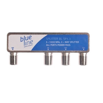 РАЗДЕЛИТЕЛЬ BLUELINE 5–1000 МГц, 3-ПРОВОДНОЙ SPT 1.3, ВНЕШНИЙ