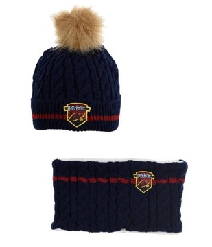 Komplet czapka i komin Harry Potter 52