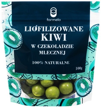 FORMELO LIOFILIZOWANE KIWI W CZEKOLADZIE MLECZNEJ 100% NATURALNE 100g
